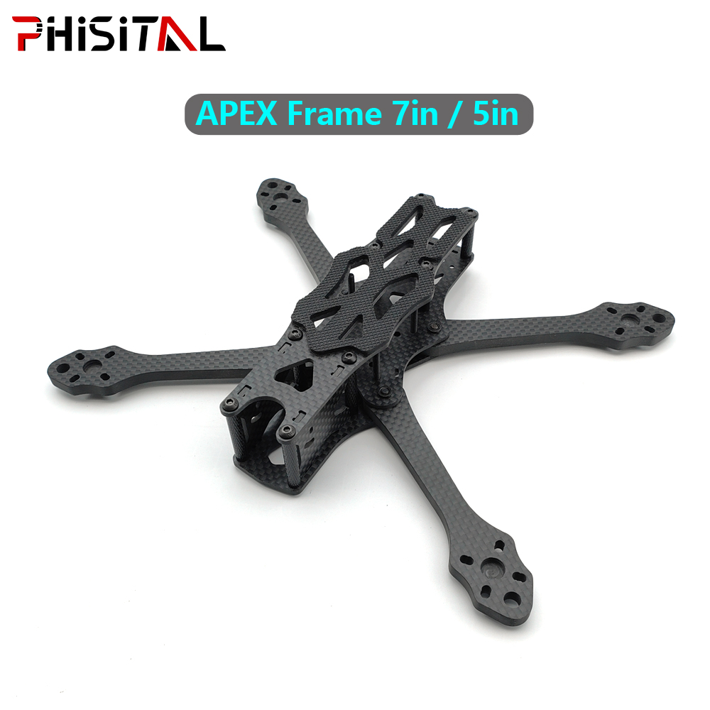 Drone Motor - Kit Rangka Quadcopter Serat Karbon APEX