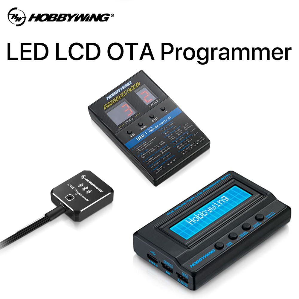 Kartu Program HOBBYWING LCD/LE - Drone Battery Strap ulasan dan harga