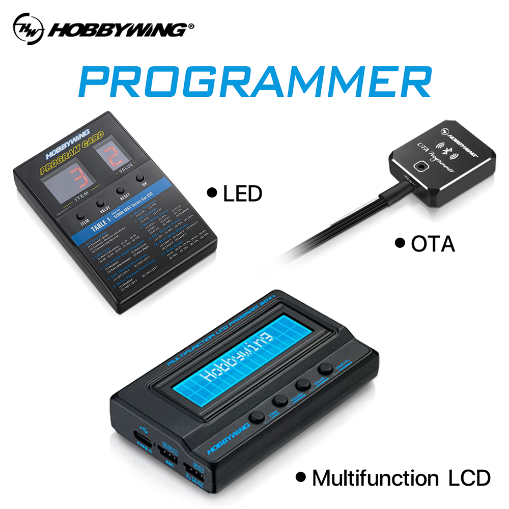 Kartu Program HOBBYWING LCD/LE - Drone Battery Strap ulasan dan harga