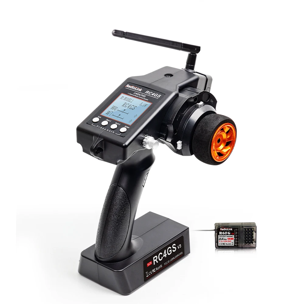 RadioLink RC4GS V3 2.4G 5CH Tr - Drone Battery Strap ulasan dan harga
